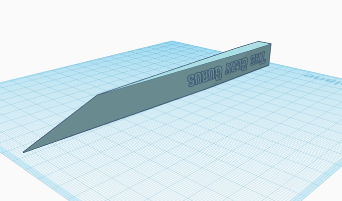 7in keramik messer werkzeuge rad 3d print model - Mito3D