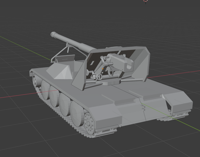 88 cm pak 43 silah taşıyıcısı tank oyuncak Görüntüle 88cm 88mm 3d print model - Mito3D