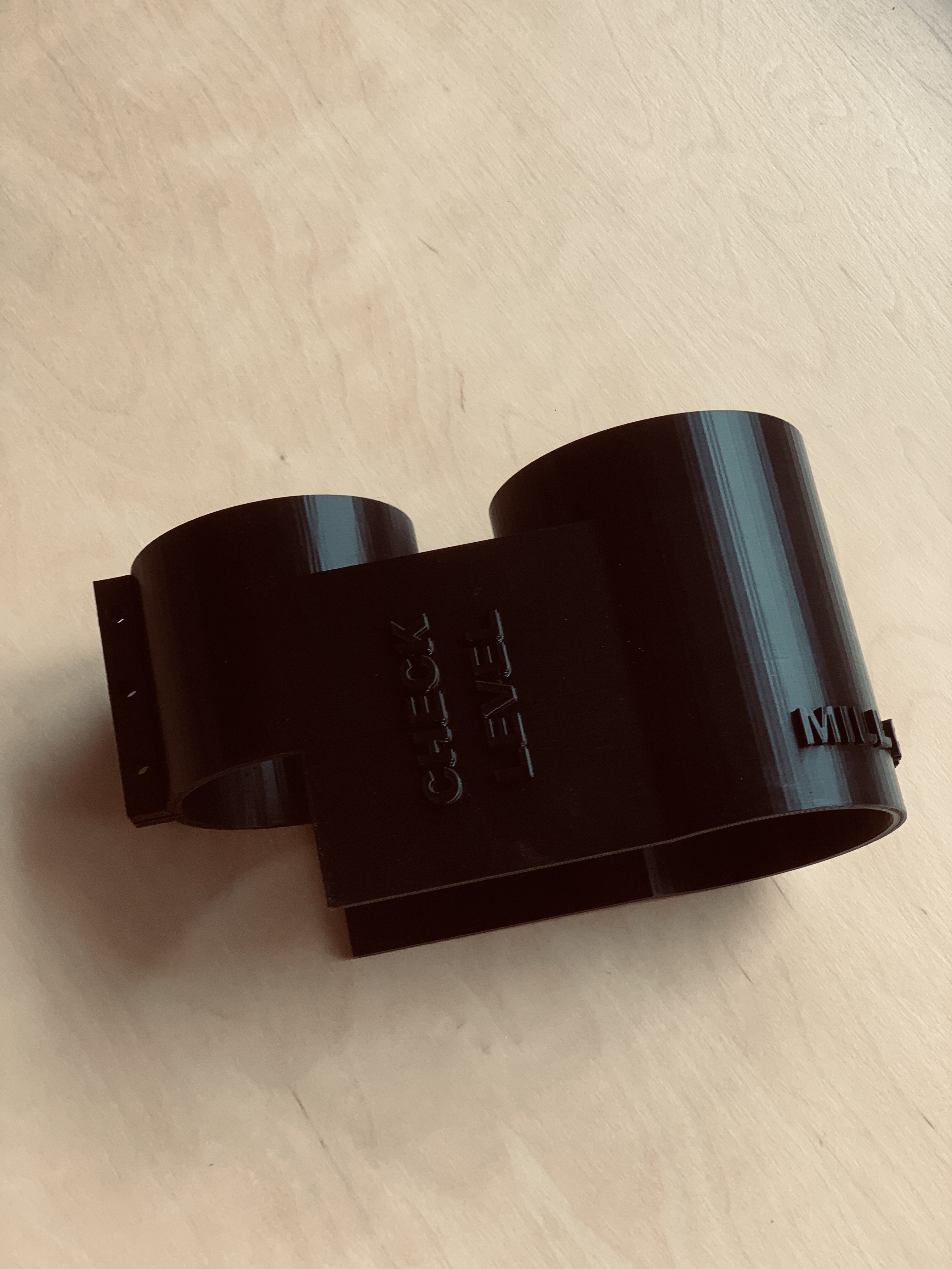 80 mm cnc yönlendirici bağlayıcı 100 özlem hortum adaptör 3D print model - Mito3D