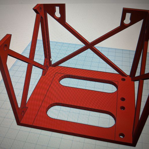 80 mm mini Ahududu pi sunucu raf gadget hayran sabit sürücü nas OMV çukur 3D print model - Mito3D