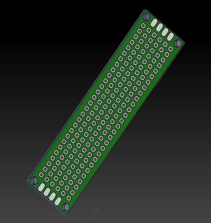 80mmx20mm pcb circuit board helpers design 3d print model - Mito3D