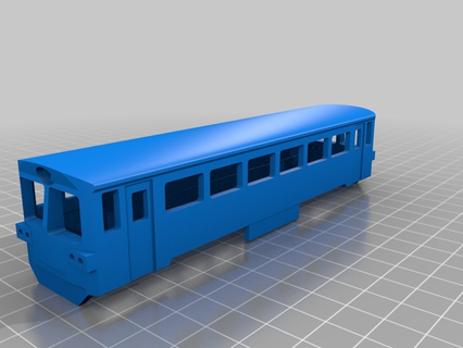 810 h0 1 87 czech scale trains vehicles 3d print model - Mito3D