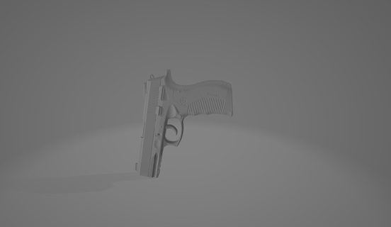 845 pistolet 3d print model - Mito3D