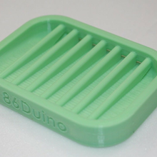 86duino soap dish 86duino bathroom 3d print model - Mito3D