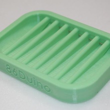 86duino soap dish home 3d print model - Mito3D
