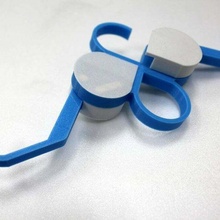 86duino travel folding hanger household_supplies 3d print model - Mito3D