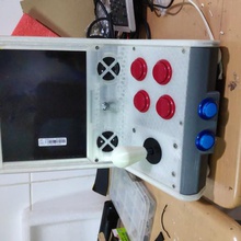 8 máquina de arcade jogo retro jogos emuladores 3d print model - Mito3D