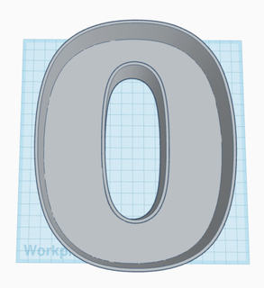 8 number trays 0 - 9 3d print model - Mito3D