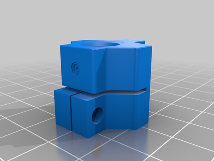 8mm bar tube tuyau vice gigue main outils 3d print model - Mito3D
