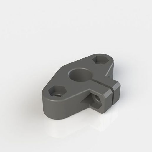 8mm doğrusal şaft destek iyi bot yazıcı araç 3d parçalar 3D print model - Mito3D