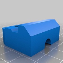 8mm barre titulaire soutien slot facile impression 3d_printer_parts 3d print model - Mito3D