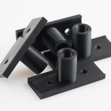 8mm rod holders rigidbot tool 3d printer accessories holder 3d print model - Mito3D