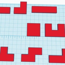 8pc shape puzzle 3d print model - Mito3D