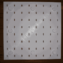8x8x8 led qube soldering pattern cube template square 5x2mm gadget dice 3d print model - Mito3D