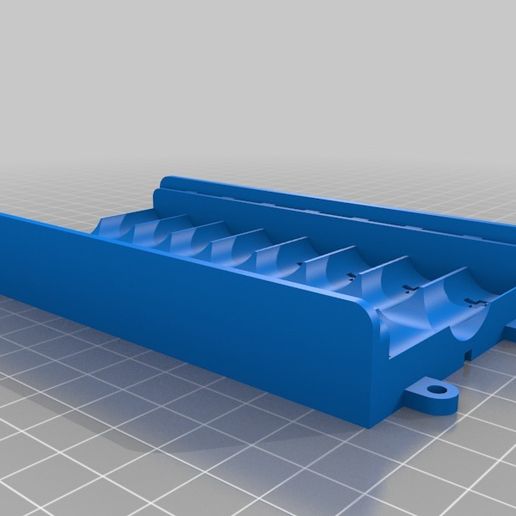 8x battery box aa cells tool customized electronics 3D print model - Mito3D