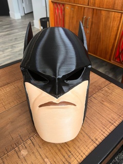 90's animated series batman cowl helmet dc 3d print model - Mito3D