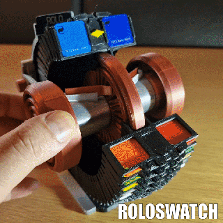 90+ swatches display roloswatch Tools swatch bambu filament box decor showcase rotary rolodex colorswatch a1 mini filamentsamplebox 3d print model - Mito3D