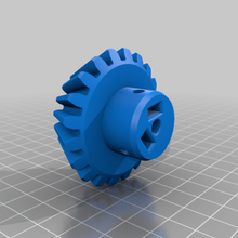900w gearbox 6x 775dc motors bevel gear planetary 3d_printing 3d print model - Mito3D