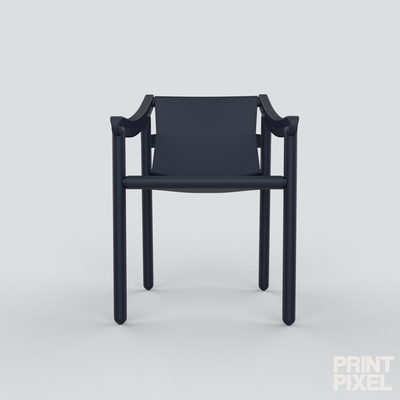 905 tasarım vico magistretti kopya ölçek 1 12 minyatür mobilya oyuncak bebek evi dekor ev müzik stüdyo sandalye araba minyatürler oturma yeri işlevsel toplamak 3d print model - Mito3D
