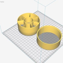 90 - 80mm ducted fan housing rc 3d print model - Mito3D