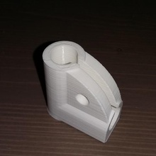 90 bar coupler connection home square degrees bars closed off perpendicular orthogonal 3d print model - Mito3D