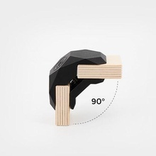 90 connecteur supports pli panneaux DIY outil meubles table étagère 3d print model - Mito3D