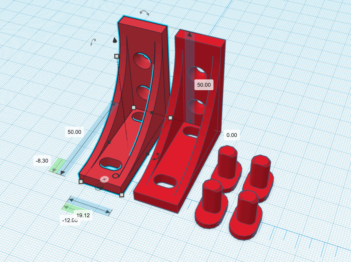 90 grado 1ru verticale montare adattatore ru energia Rete interruttore cremagliera scrivania manager 3D print model - Mito3D