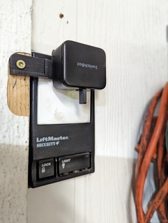 90 degree arm switchbot button pusher garage door opener 3d print model - Mito3D