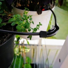 90 degree bend gardena 46mm microdrip tube outdoor_garden 3d print model - Mito3D
