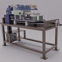 90 Grad doppelt Tube Biegen Maschine Werkzeug spm 3d print model - Mito3D