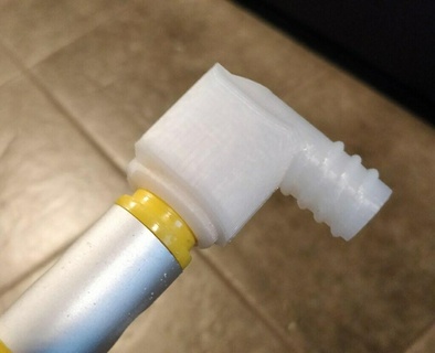 90 grau male female pólo adaptador vassoura pintura lidar Ferramentas mão faça 3d print model - Mito3D