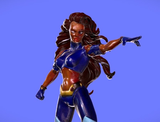 90 s x men fırtına şekil 3d taramak oyun wolverine logan 80s gök gürültüsü kedileri he man adam gijoe gi joe oyuncak 3d print model - Mito3D