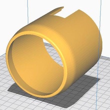 90mm hélice dicas cônico 3d print model - Mito3D