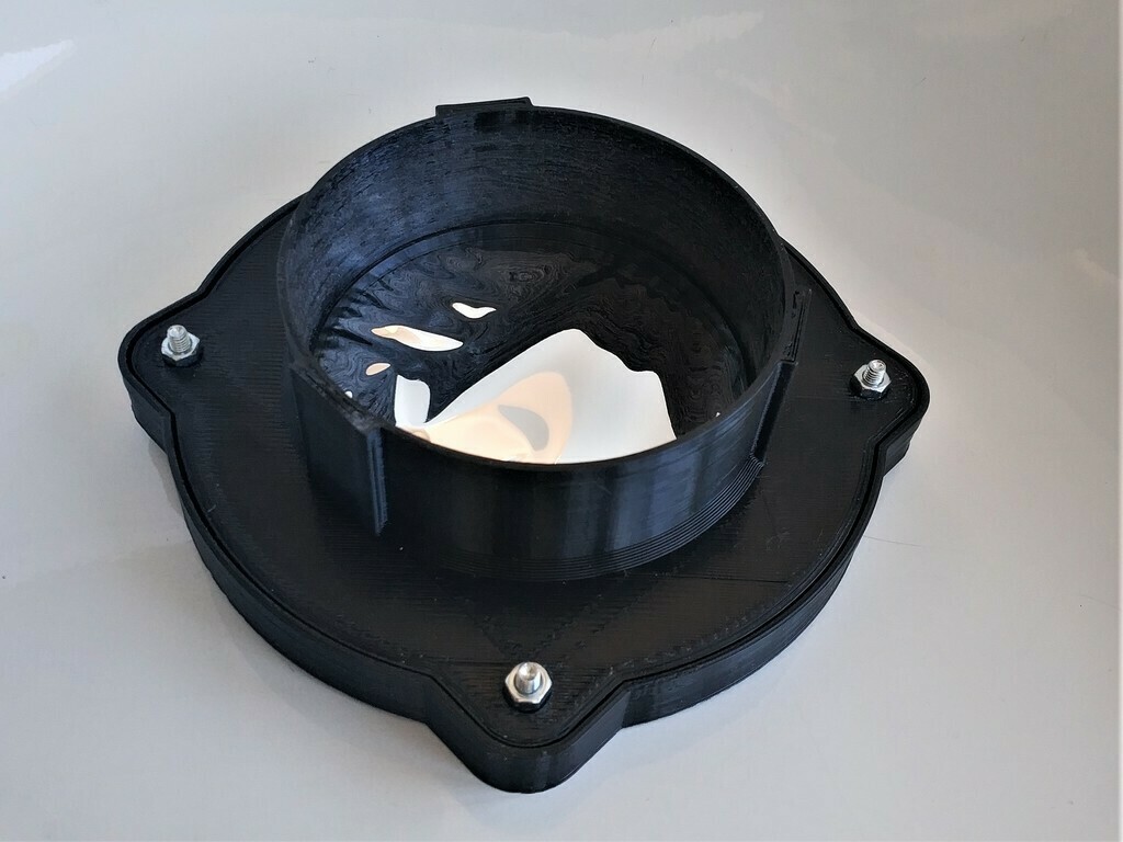 90mm Teleskop Solar Filter Halter Unterstützung Bildung Wissenschaft Physik Astronomie 3D print model - Mito3D