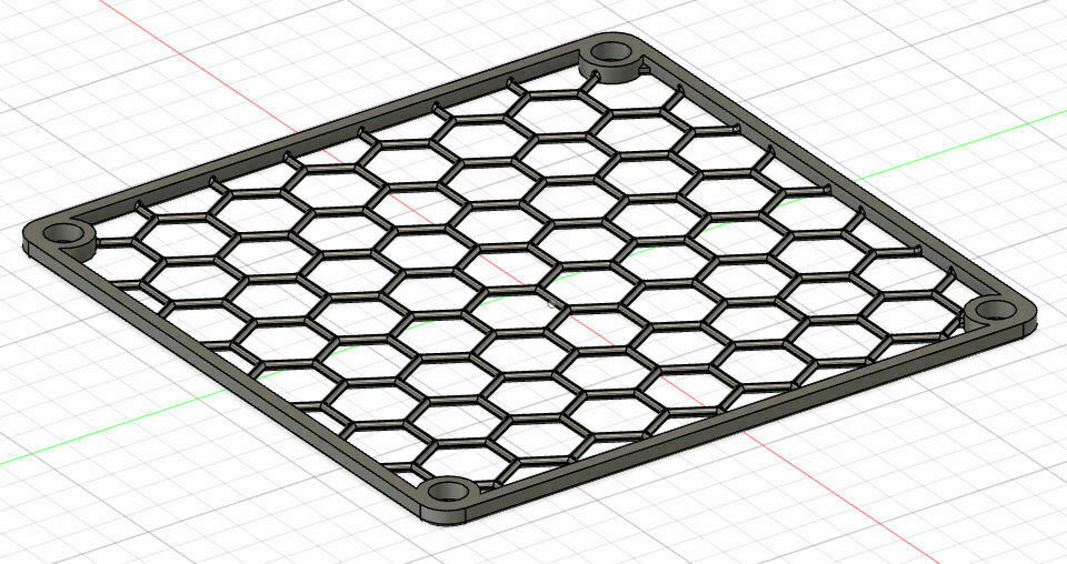 92mm ventilateur garde minimal 3D print model - Mito3D