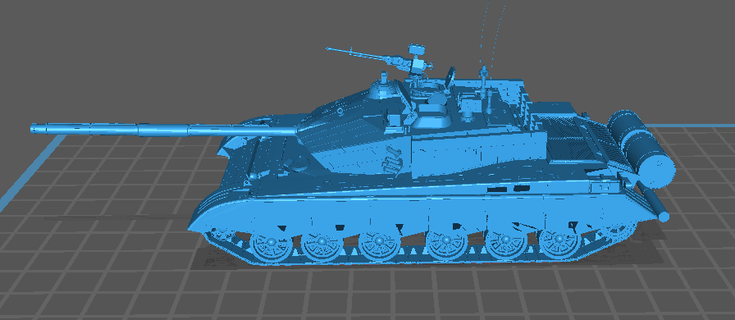 99a tank tank 99a 3d print model - Mito3D