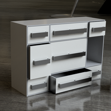 9 drawer storage box 3d print model - Mito3D