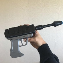 9 gague plasma pistol barrel tip cover mpms mini fashion costume rick morty maker select 3d print model - Mito3D