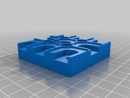 9 PIN terminal quadra elétrico motor 3d impressão 3d print model - Mito3D