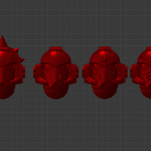 9th legion mk4 helmets art models 3d print model - Mito3D