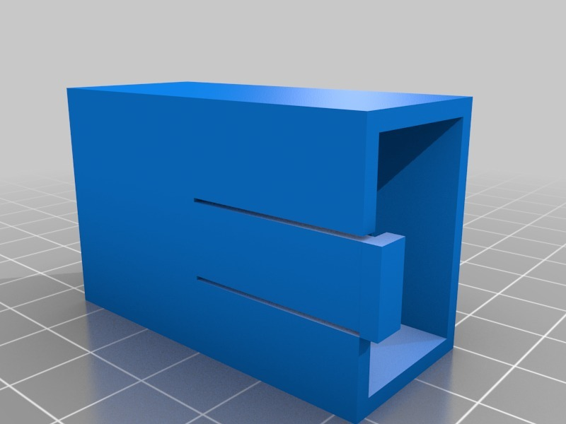 9v battery box retainer clip customizer electronics 3D print model - Mito3D