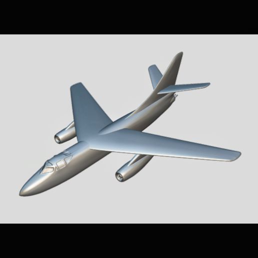 a-3 sky warrior gadget jet fighter airplane air force heavens model blender 3d aerospace 3D print model - Mito3D