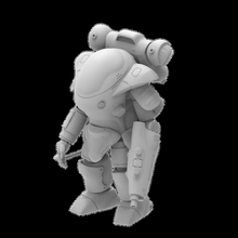 afs spacetrooper st-05 game mak toy ma-k stuff style armoded suit space type lfs afv 3d print model - Mito3D