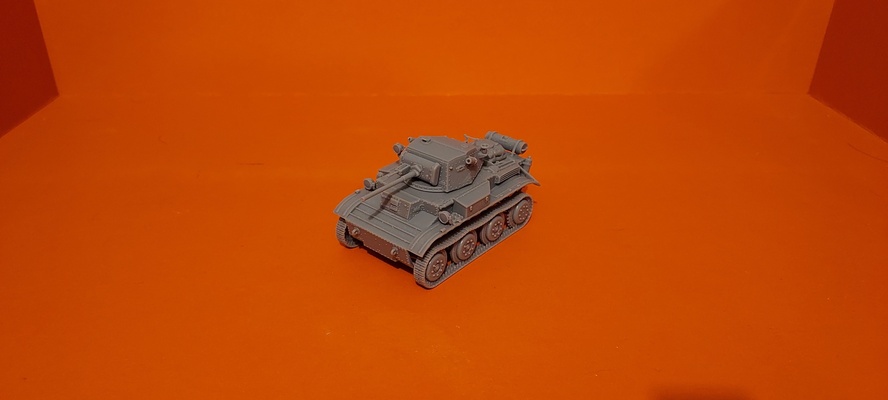 a17 tetrarch 1 56 wwii british united kingdom uk tank bolt action arvernes miniatures airborne 3d print model - Mito3D
