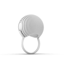 a18 Schmuck dome ring 3d print model - Mito3D