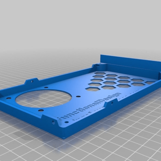 a20m psu vented cover 3d_printer_accessories 3D print model - Mito3D