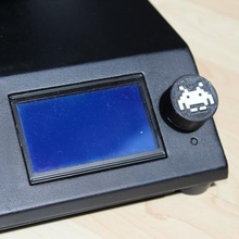 a20m space invaders écran + x moteur divers de l'espace les envahisseurs L'imprimante 3d geeetech couvercle l'écran le bouton à ecran 3d print model - Mito3D