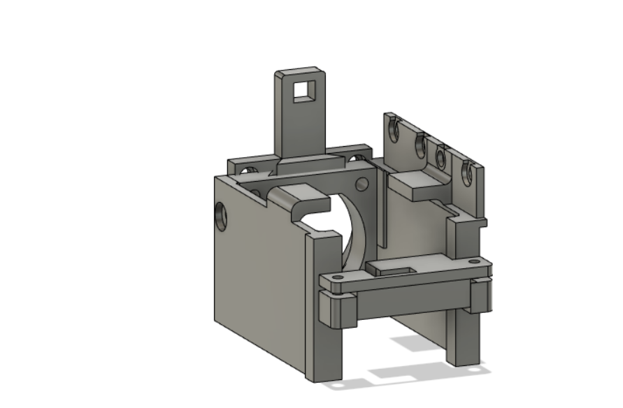 a8 calor vibración reducción montar red partes potenciar 3d impresora 3D print model - Mito3D