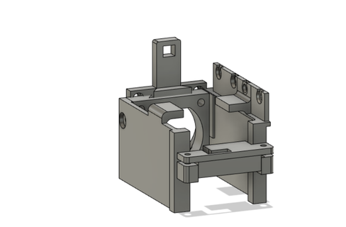 a8 Heizelement Vibration Ermäßigung montieren Netz Teile Aktualisierung 3d Drucker 3d print model - Mito3D