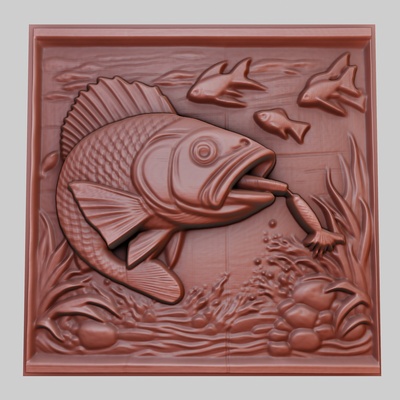 a fish eating food in an aquarium 3d printer model obj stl art 3dmodel sculpture cinema space dogtraining boxing celebration desert peace photography science art relief yeggi mito3d 3d print model - Mito3D